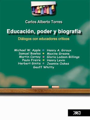 cover image of Educación, poder y biografía